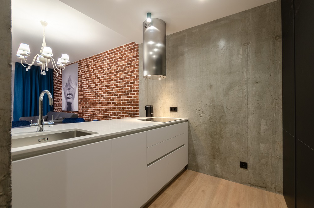 Кухня в стиле лофт