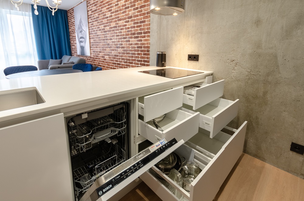 Кухня в стиле лофт