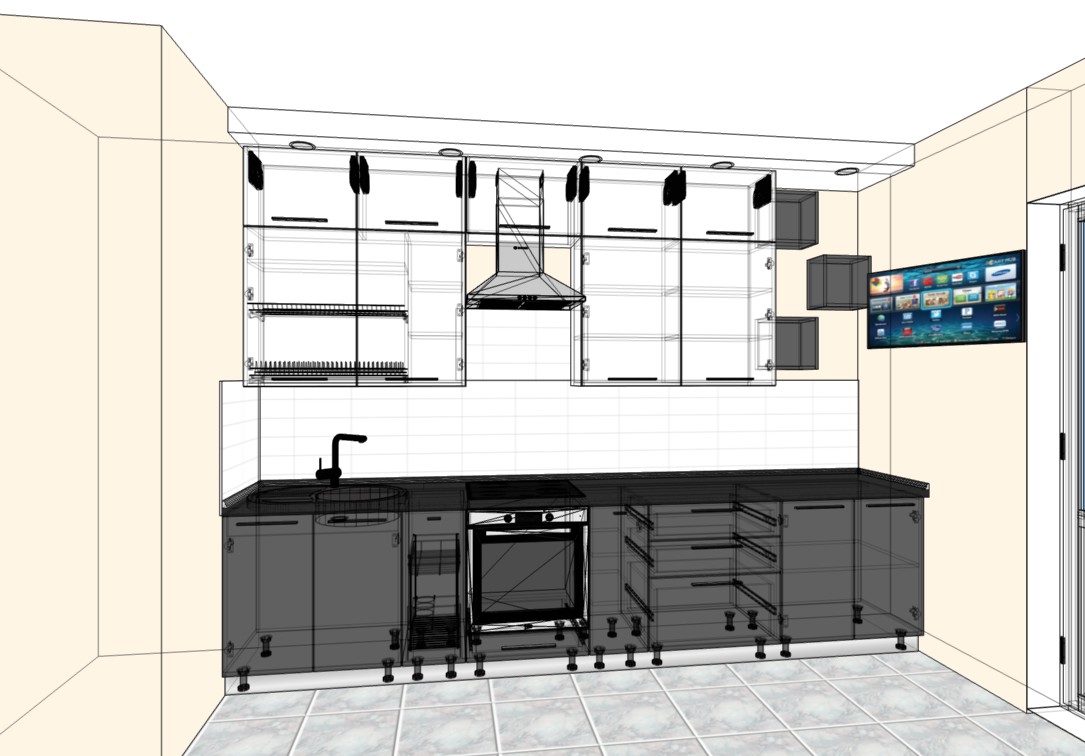 Дизайн кухни